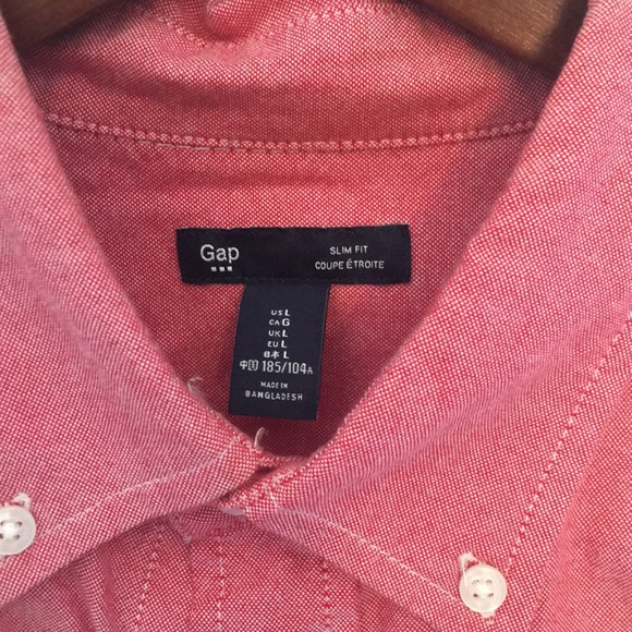 Gap Slim Fit Cotton Dress Shirt - Picture 3 of 3